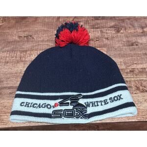 Vintage Chicago White Sox Beanie W/ Pom